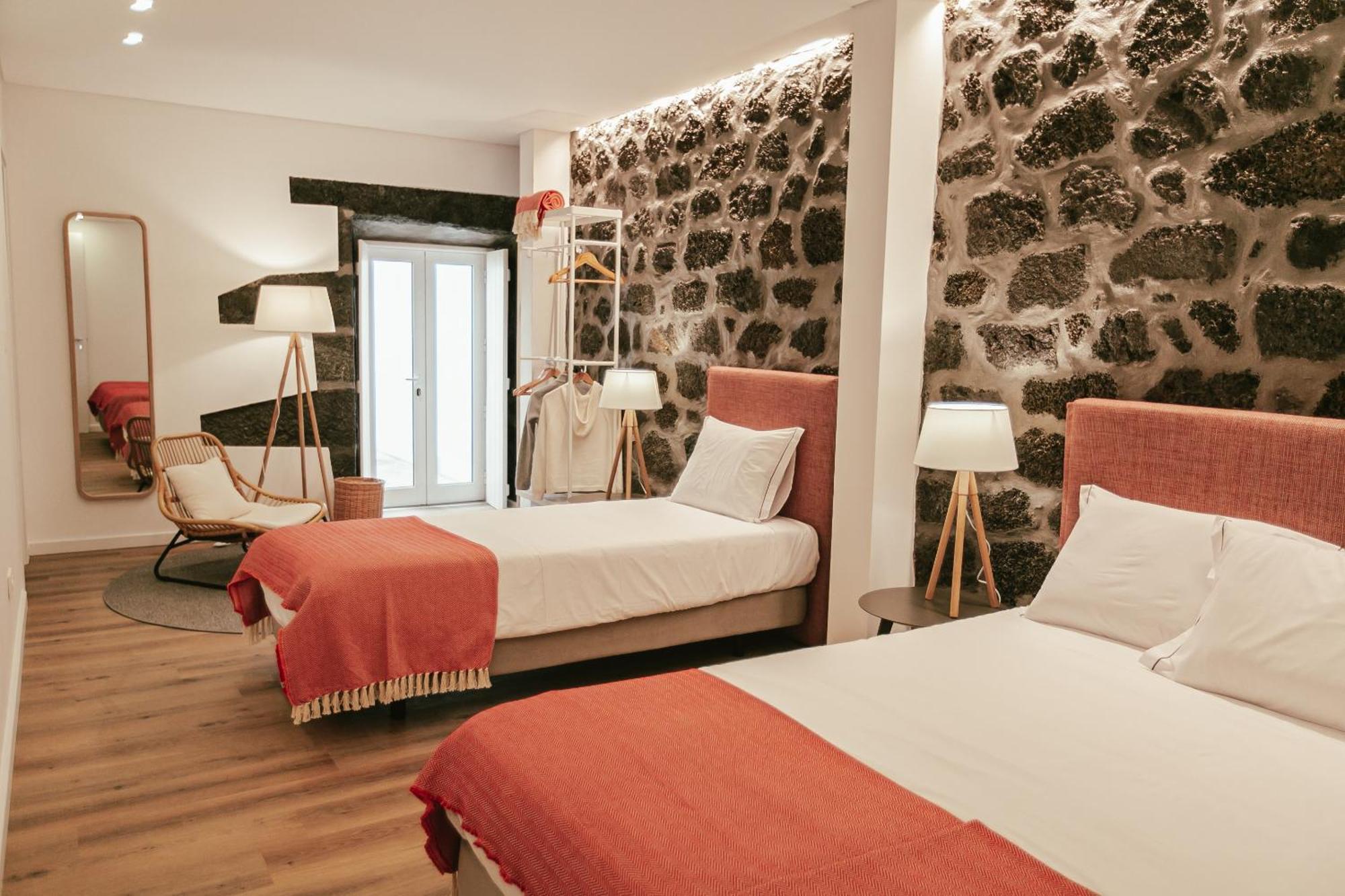 São Roque do Pico Aires Hostel מראה חיצוני תמונה